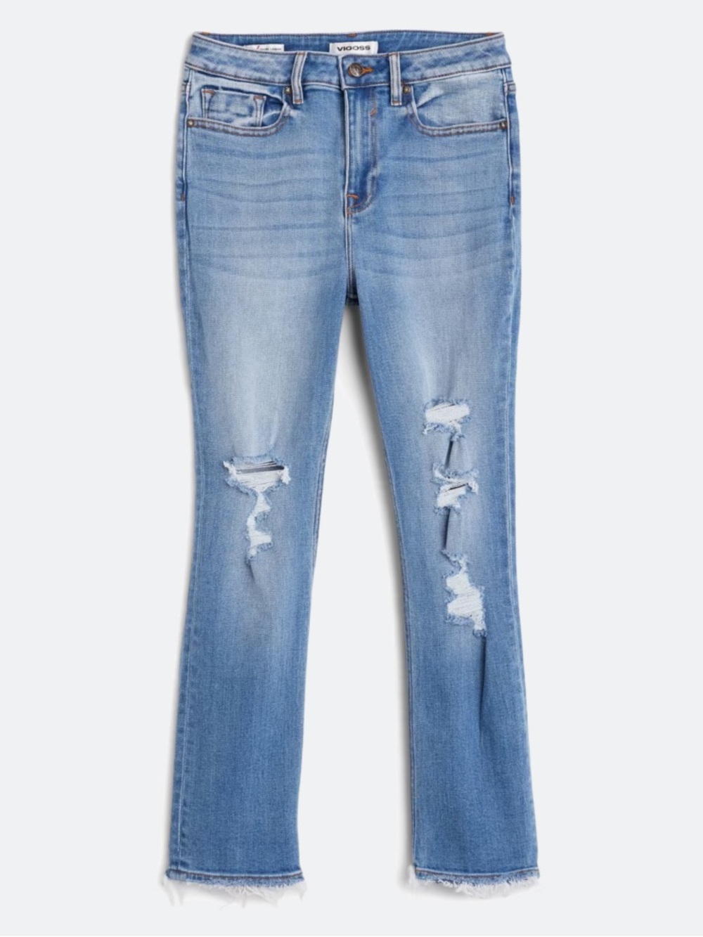 Vigoss Light Blue Distressed Jeans